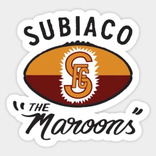 Subiaco football club the marrons | AFL Footy Sticker